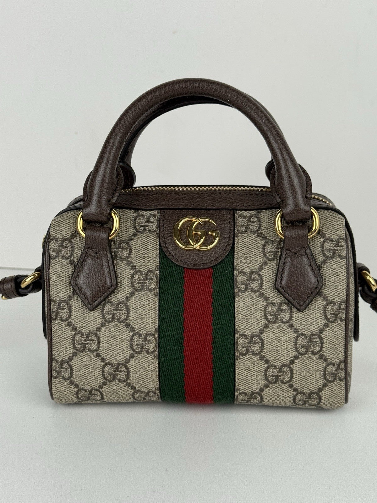 Gucci Ophidia Top Handle Mini Women's Shoulder Bag