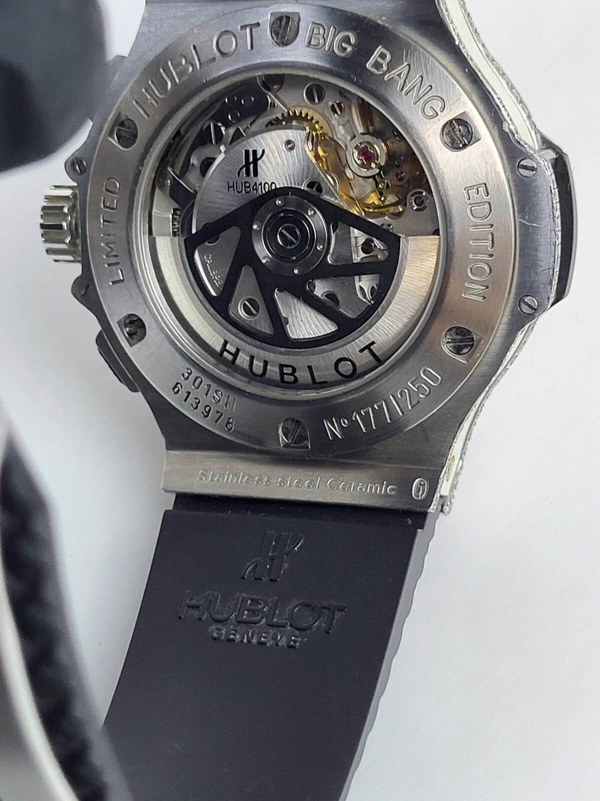 Hublot Watch Big Bang  42mm Limited Edition Custom Diamonds 301SH