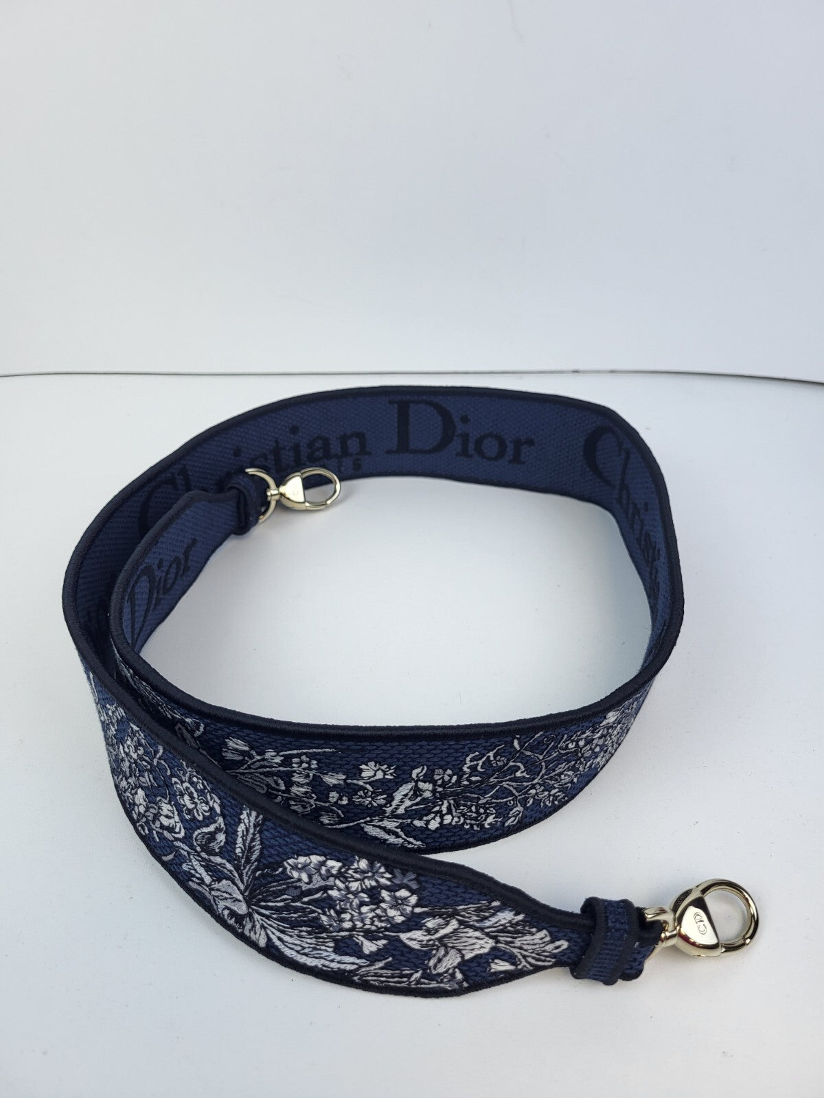 Christian Dior Canvas Oblique Bag Strap