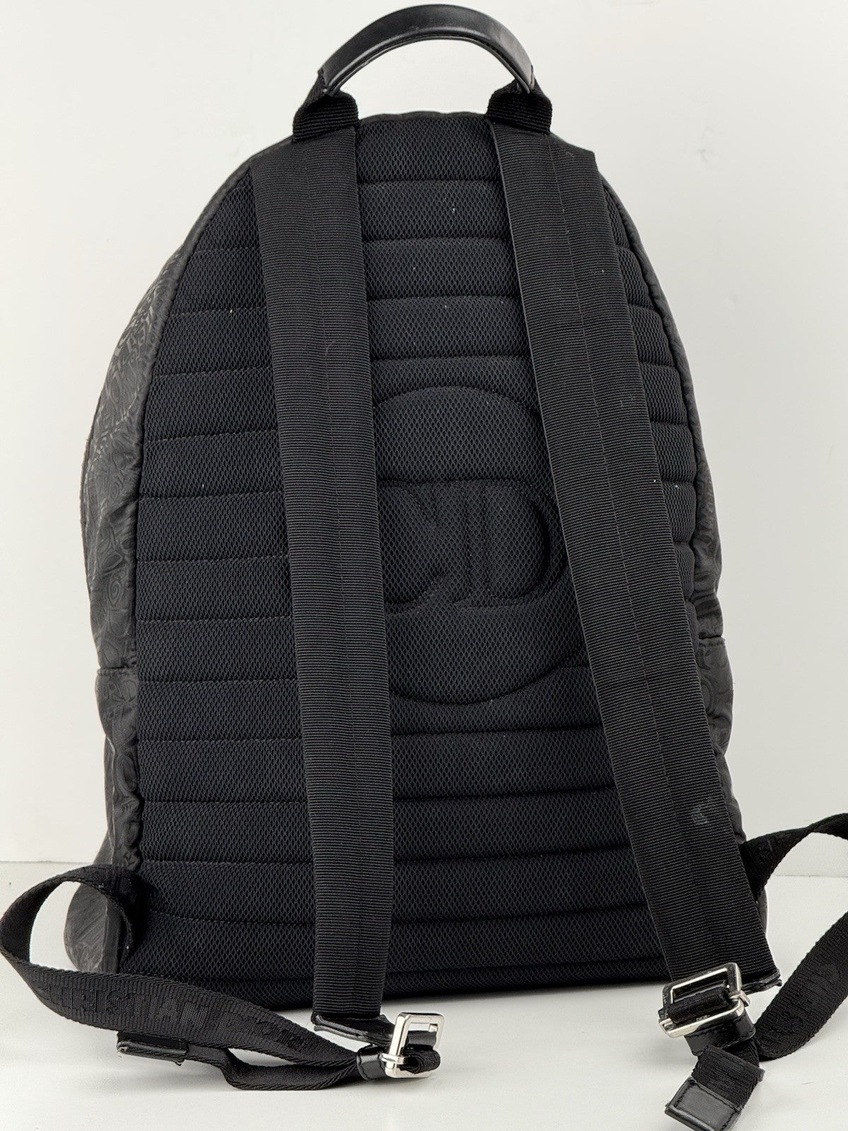 Dior x Shawn Stussy Rider Backpack Embroidered Nylon Black