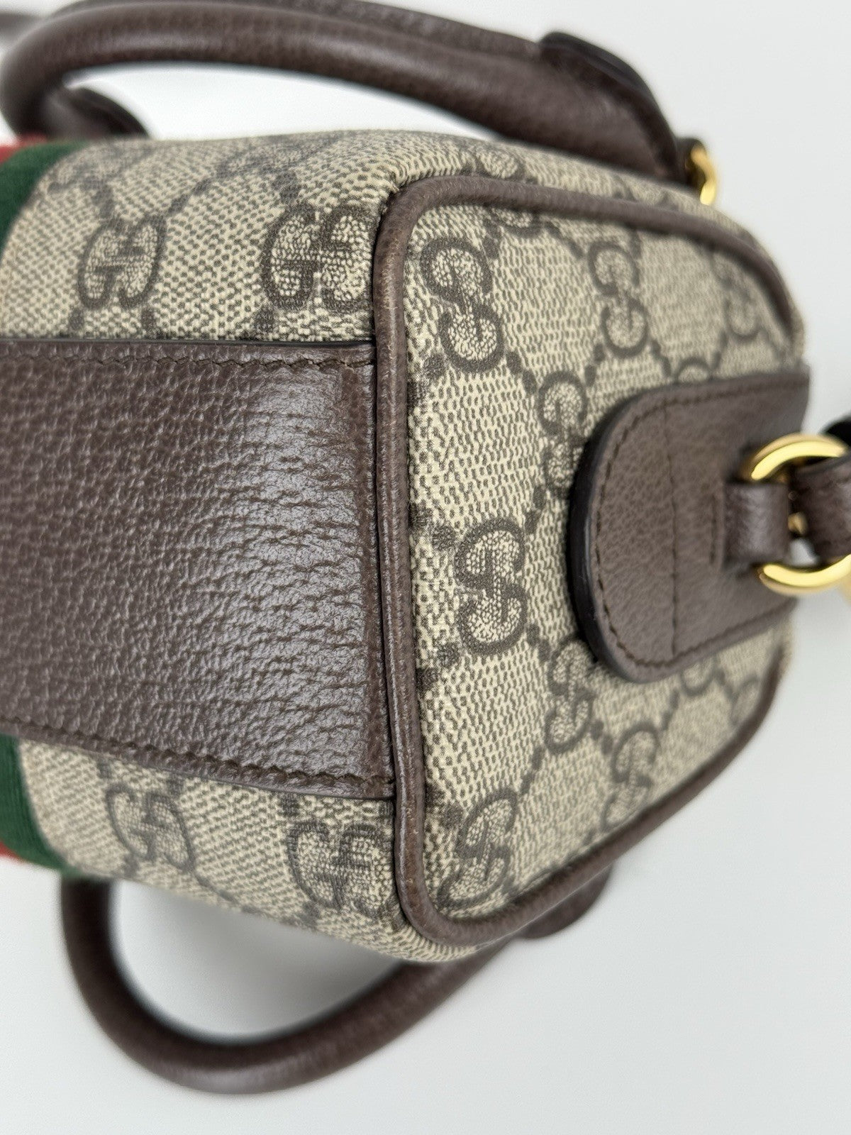 Gucci Ophidia Top Handle Mini Women's Shoulder Bag