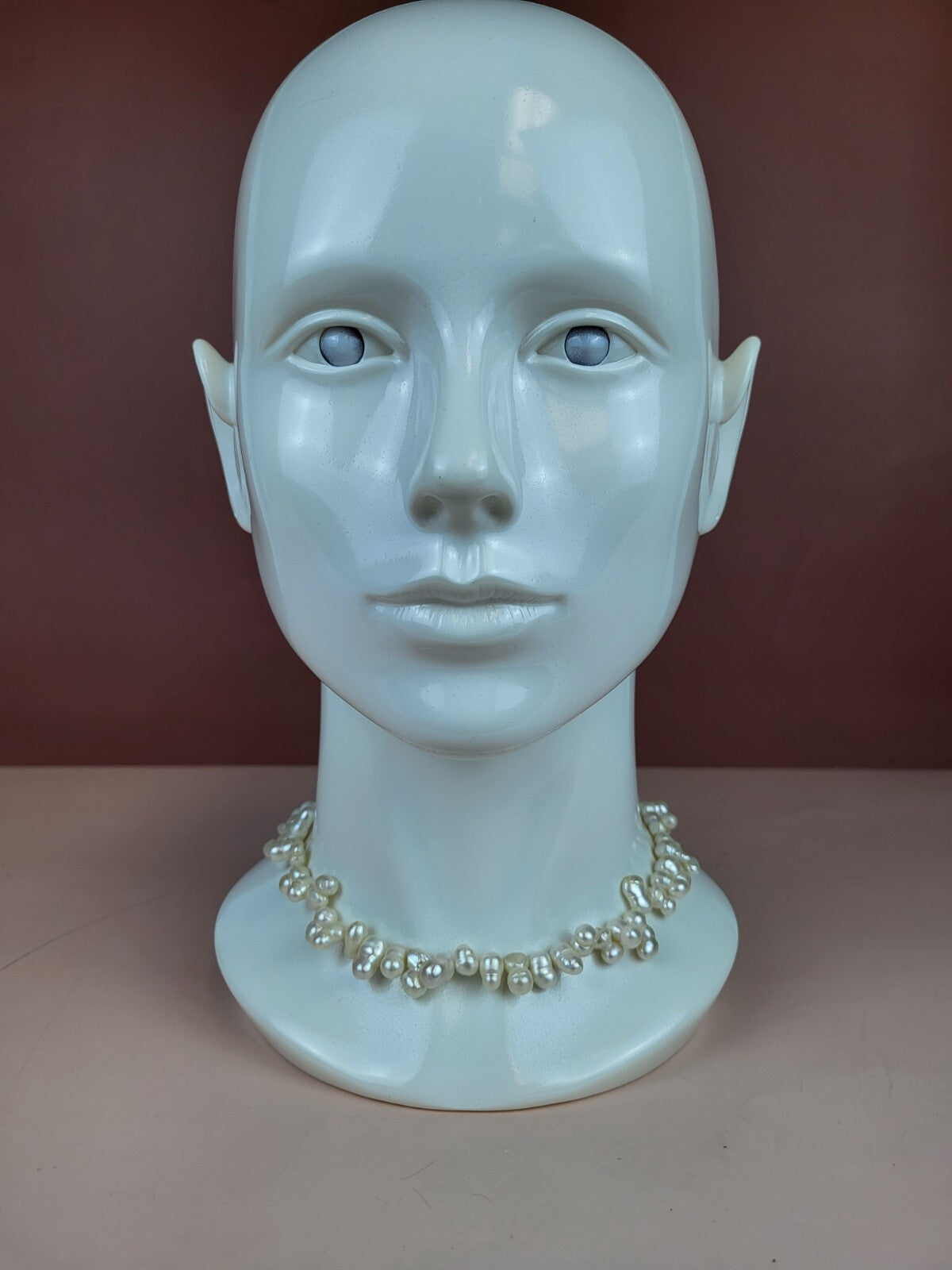 Emily 925 Pearl Necklace For Women White Pearls