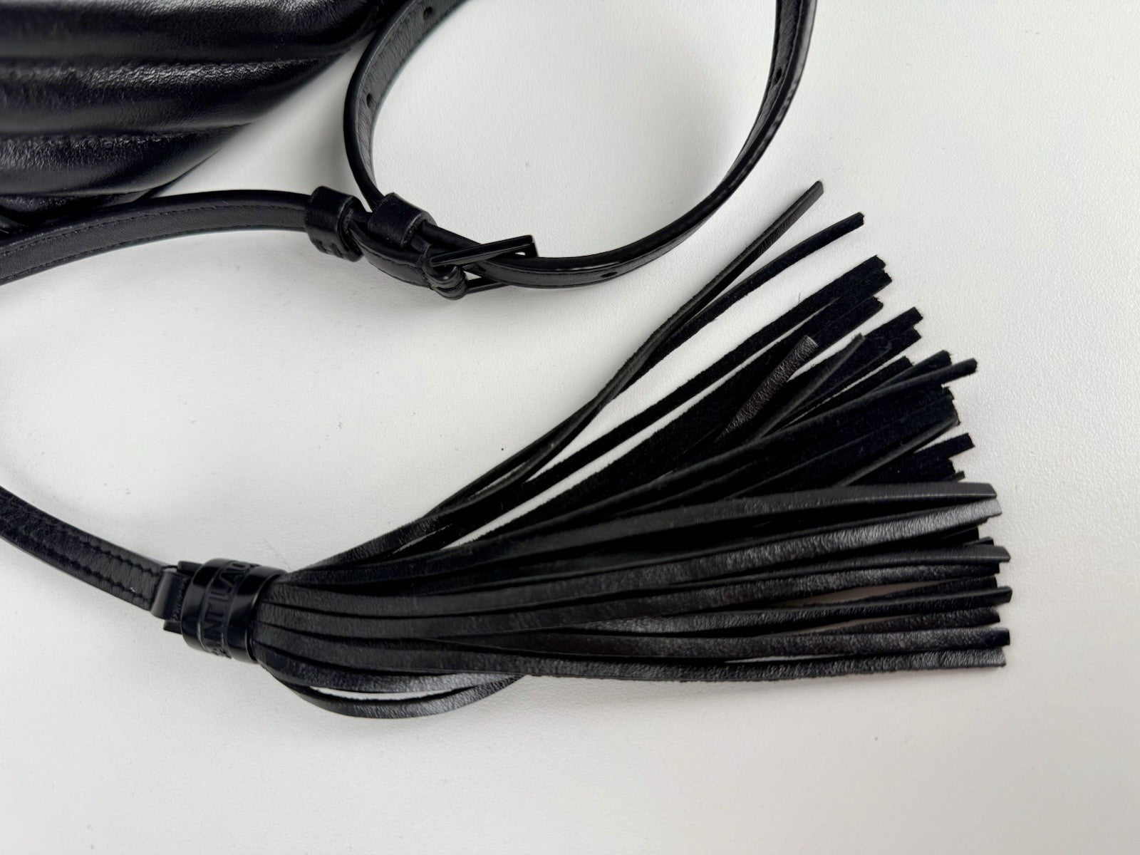 Saint Laurent Loulou Camera Bag in Quilted Leather Black