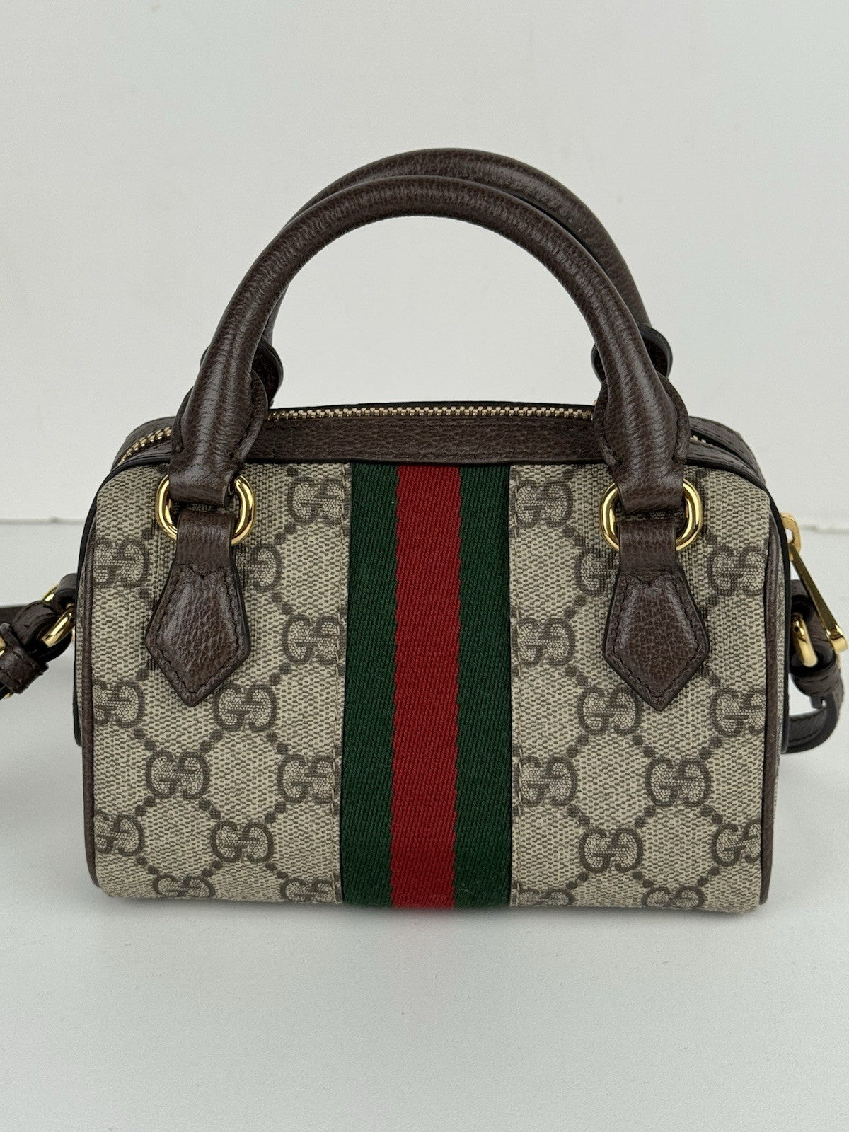Gucci Ophidia Top Handle Mini Women's Shoulder Bag