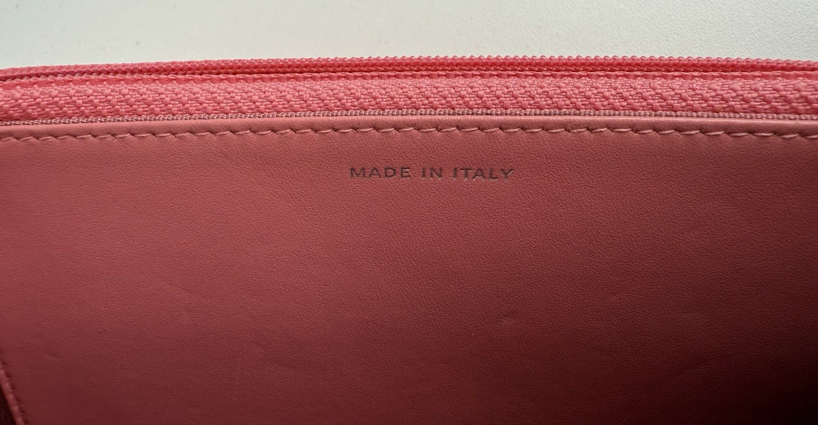 Chanel Wallet On Chain Quilted Patent Coral Pink Leather Crossbody Bag