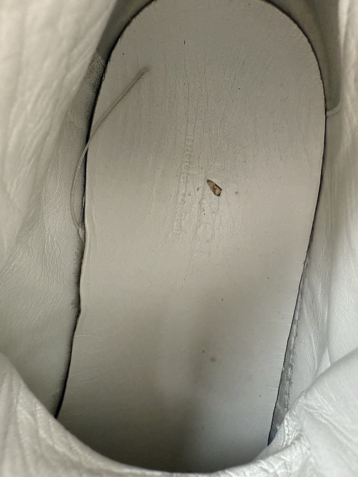 Gucci Black/White Leather GG Lace Up Low Top  Gymnastikskor Sneakers Size 9