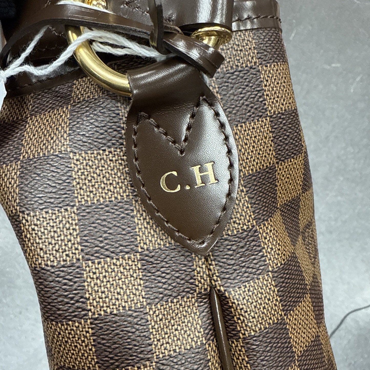 Louis Vuitton Delightful Hobo Bag MM Brown Canvas Shoulder Bag
