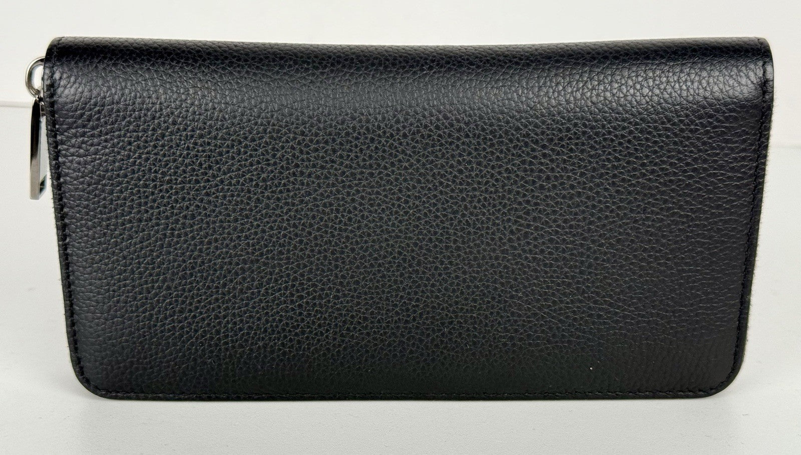 Dior Noir Black Leather Long Wallet