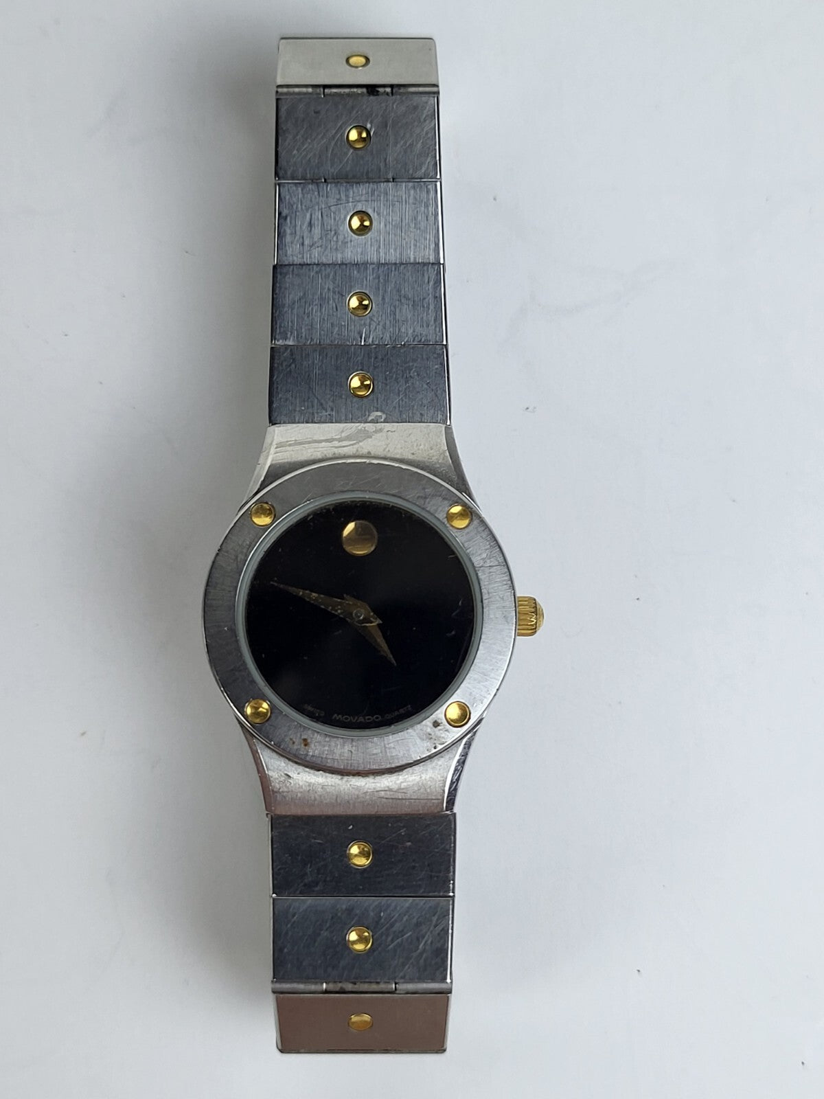 Movado Ladies Stainless Steel Museum Watch 836L Classic 22mm