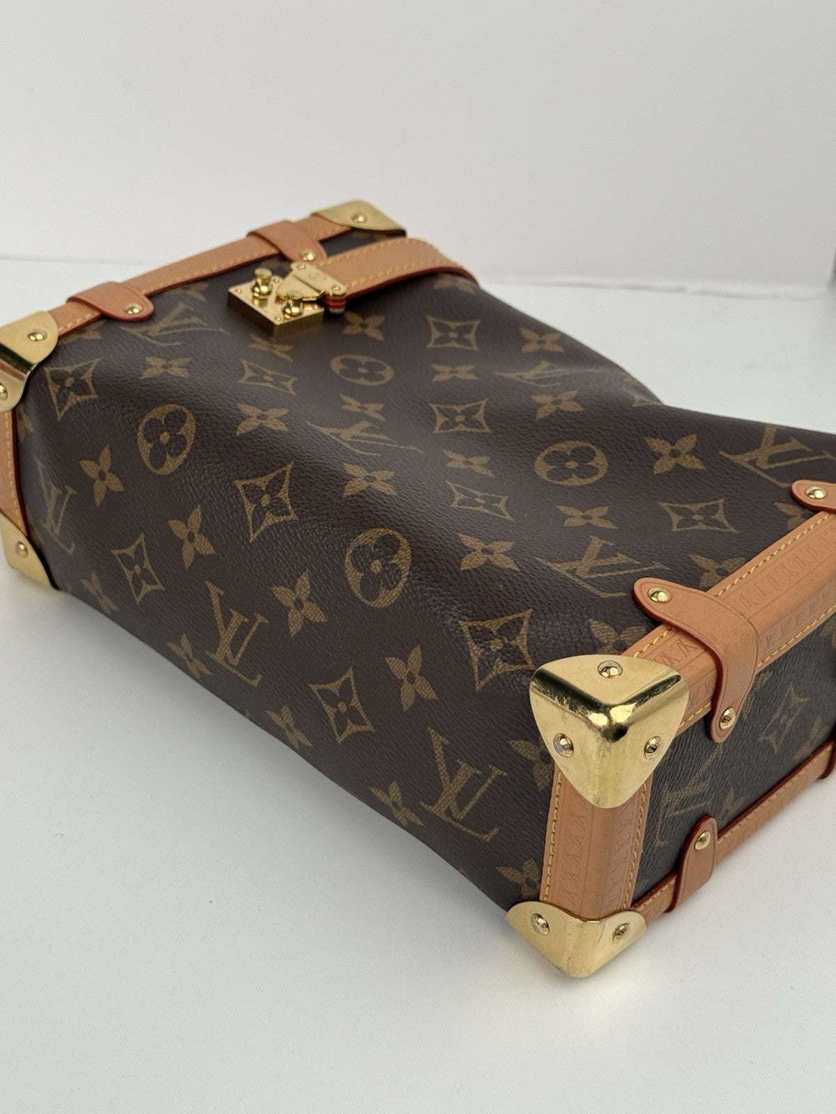 LOUIS VUITTON Monogram Side Trunk Bag