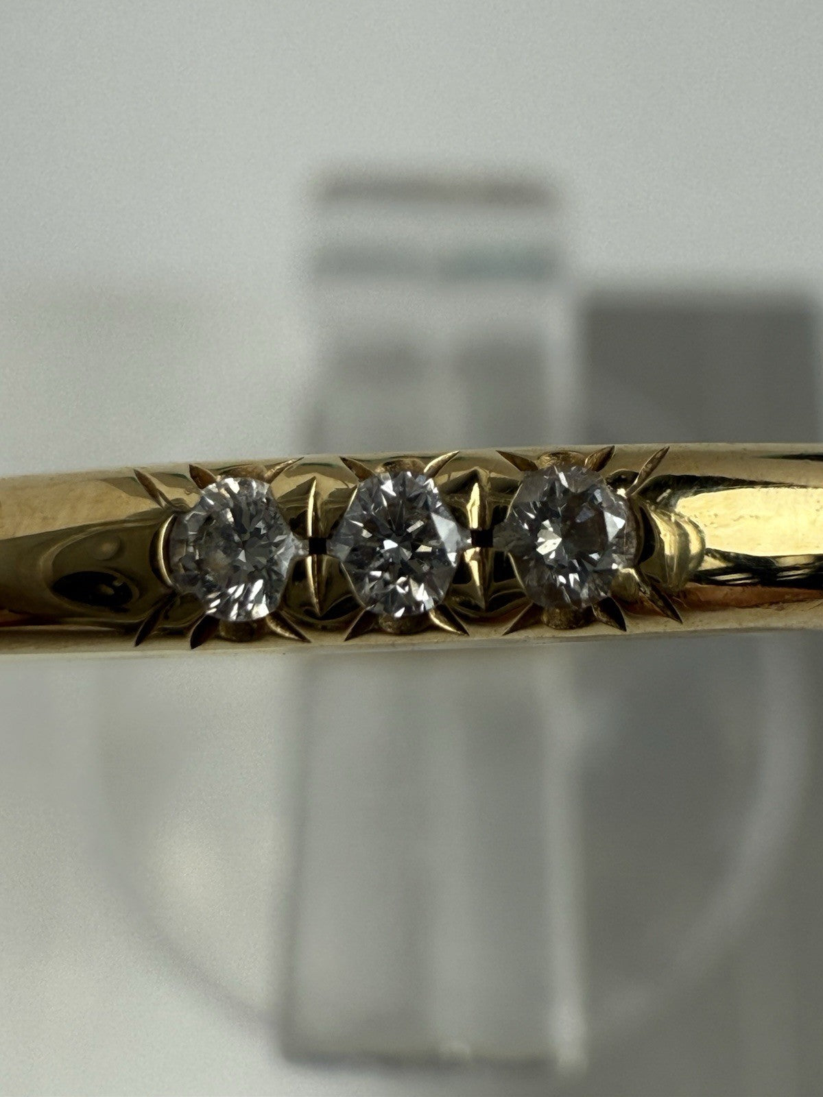 Tiffany & Co. Forever Diamond Ring 18K Gold Size 5.25