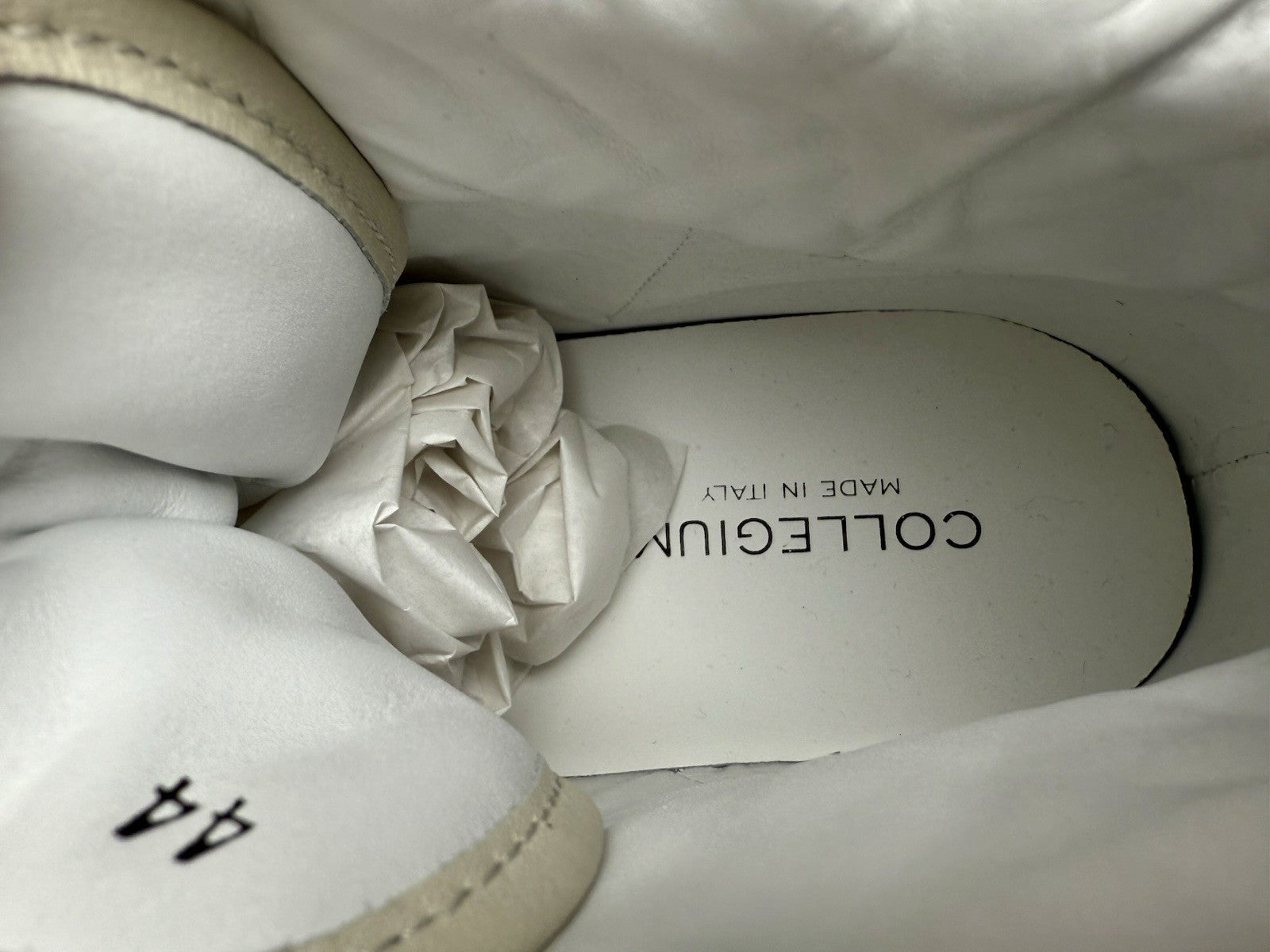 Collegium Pillar Destroyer II Devastator Platinum Suede Mens Size 44 Size 11