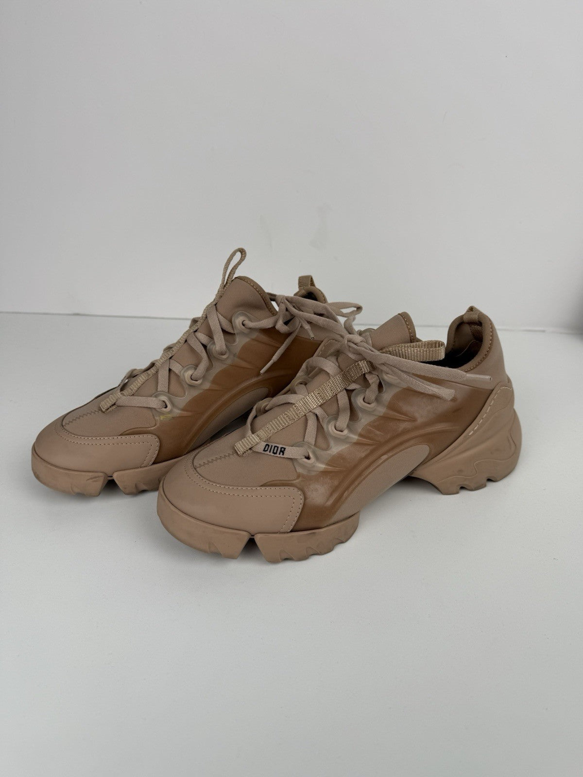 Dior Neoprene Chunky Sneakers Size 38 For Women