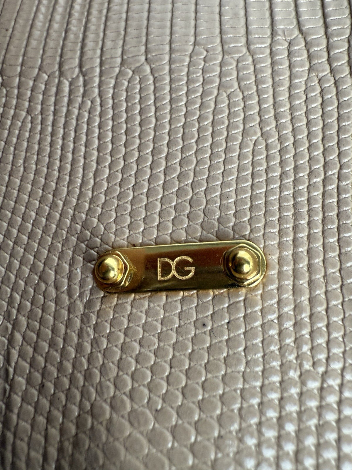 Dolce and Gabbana Pink Corduroy and Leather DG Girls Shoulder Bag