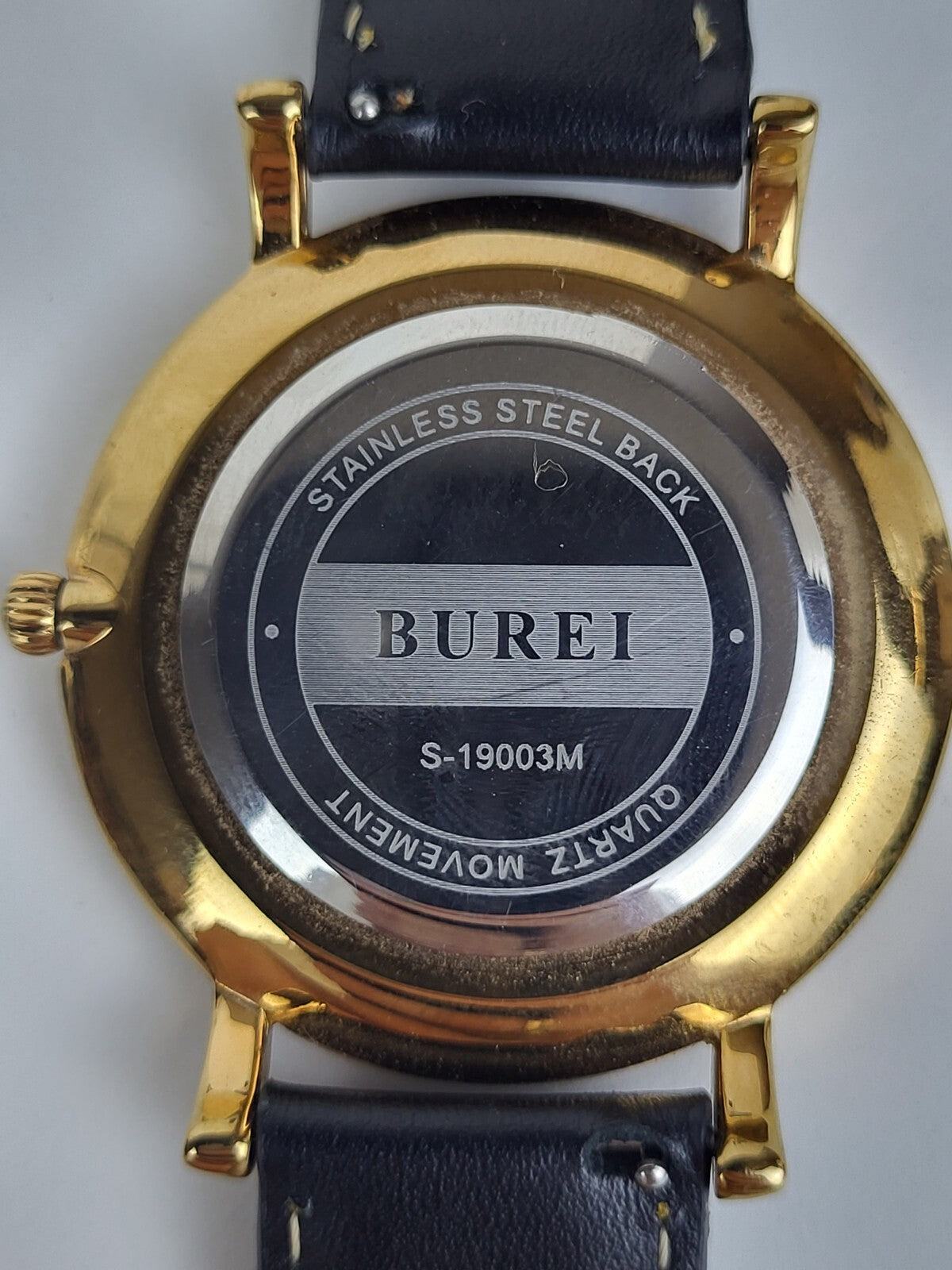 BUREI Watch S-19003M Black 41mm For Men