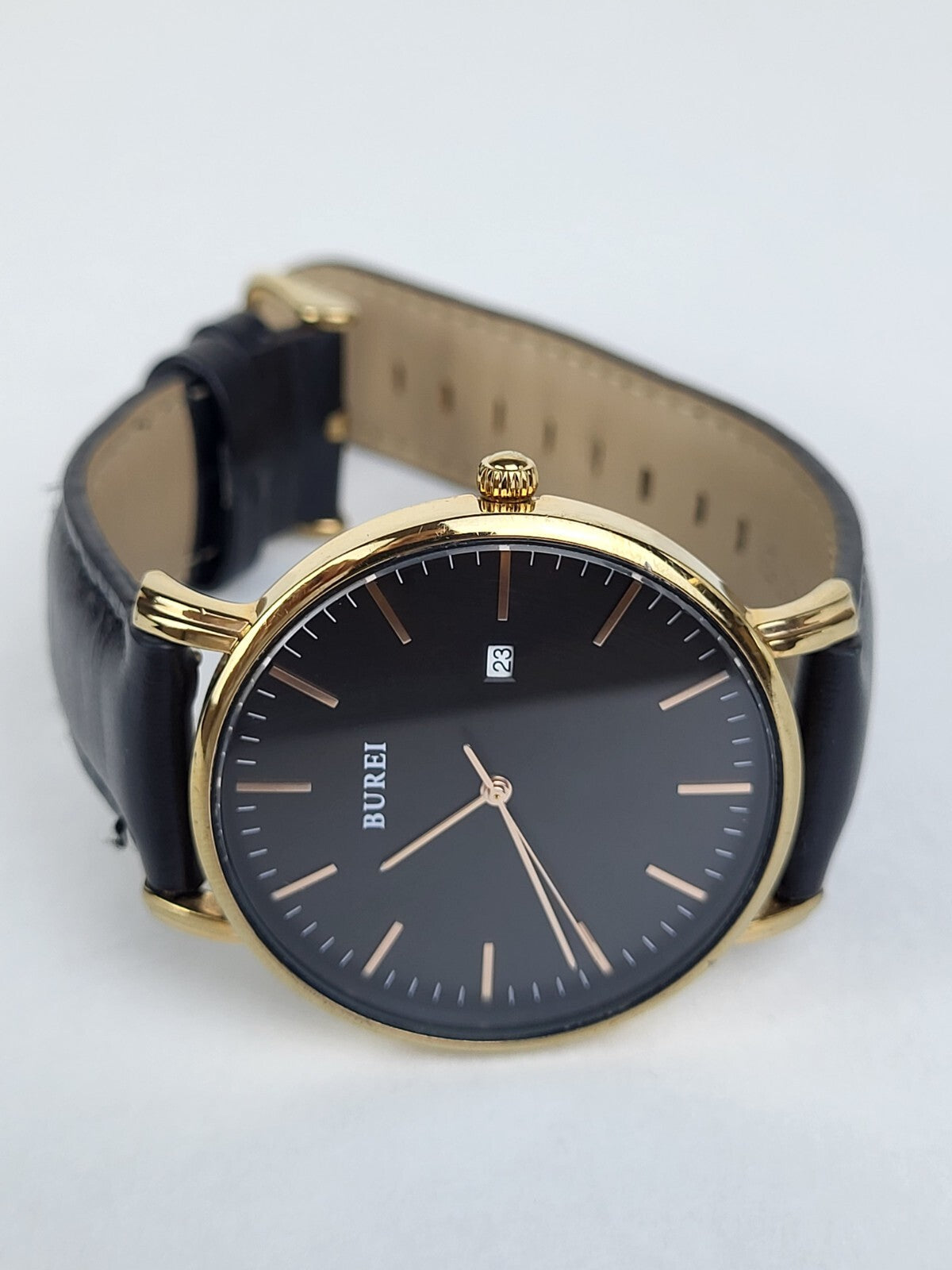 BUREI Watch S-19003M Black 41mm For Men