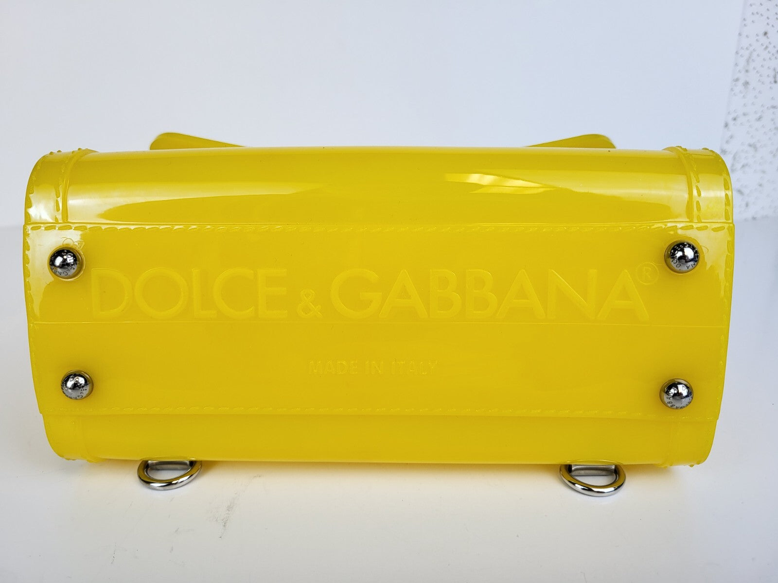 DOLCE & GABBANA Backpack SICILY with Detachable Straps  Yellow