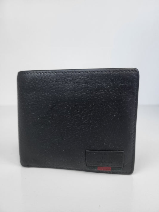 Gucci Wallet Bifold Signature Web Black GG Supreme