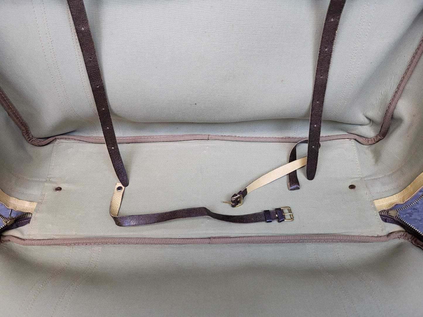 Gucci Vintage Travel Bag Suitcase Monogram Brown Canvas