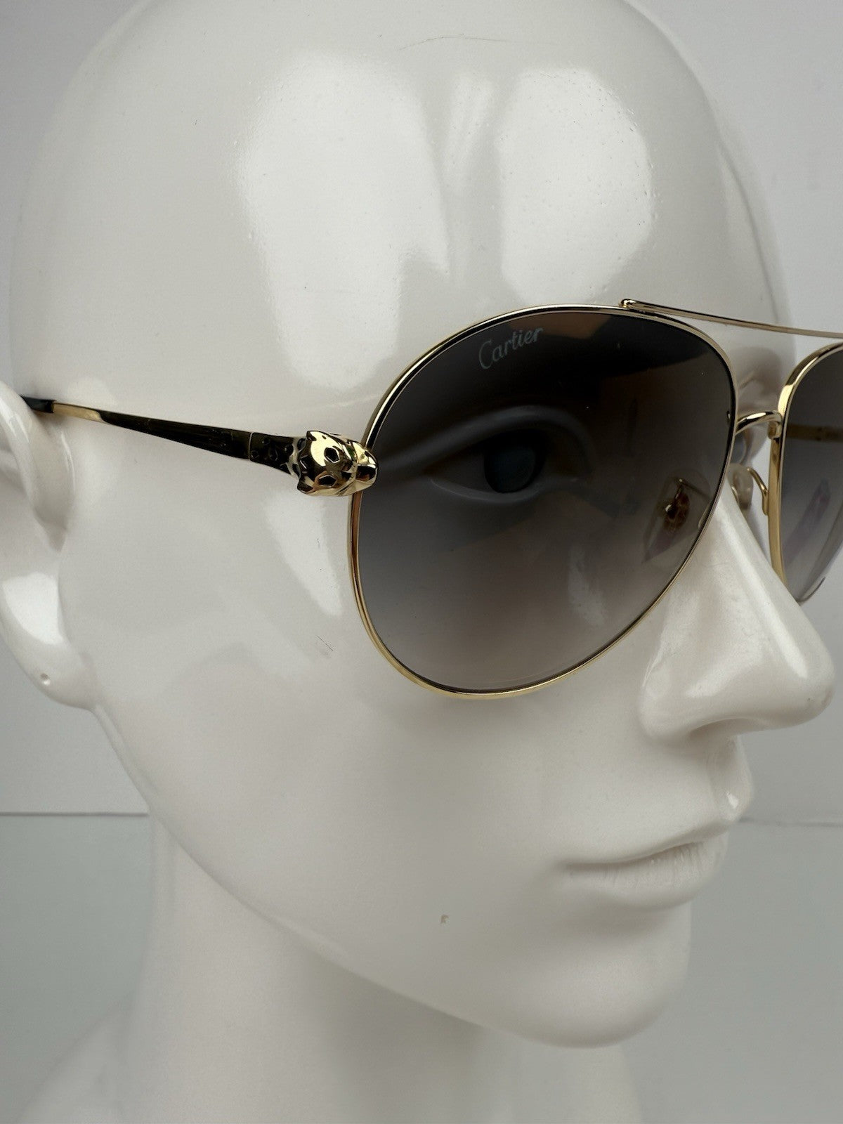Cartier Panthere Sunglasses CT0233S Cartier Women's Sunglasses Gold