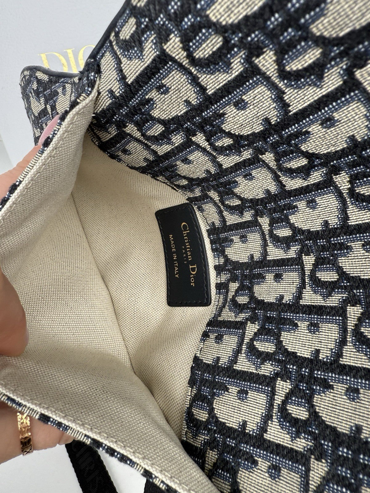 Dior Oblique Saddle Pouch Belt Bag