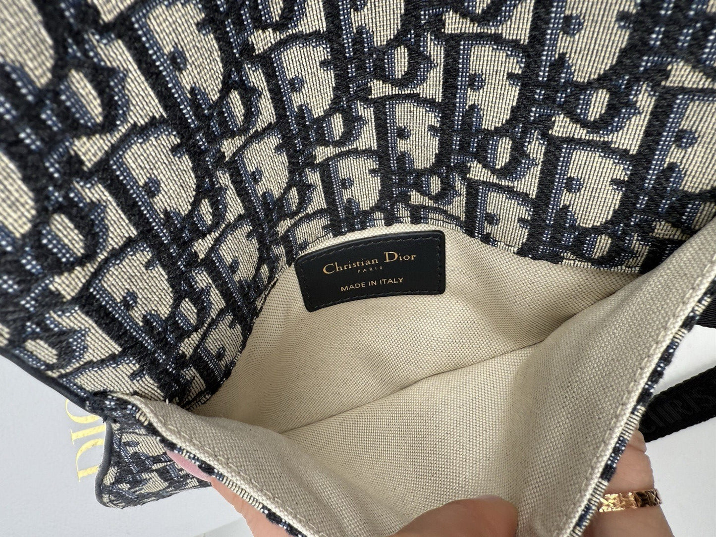 Dior Oblique Saddle Pouch Belt Bag