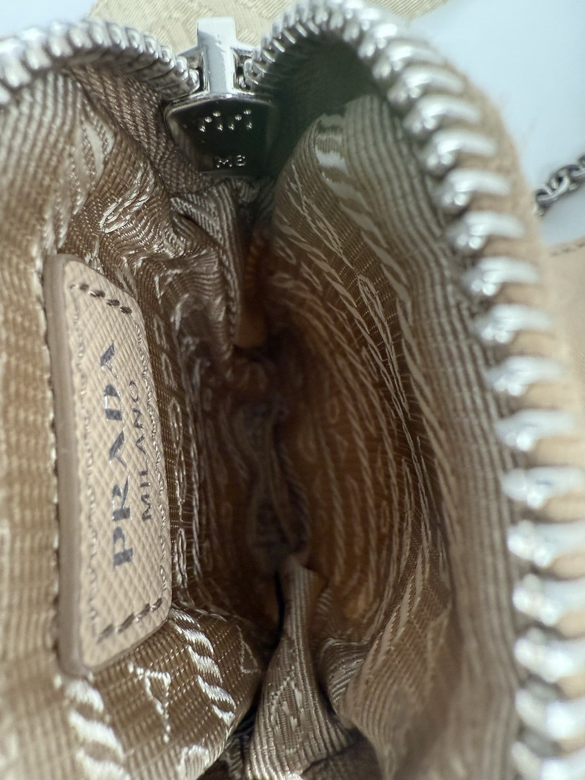 Prada Women's Re-Edition 2005 Nylon Bag in Sandy Brown