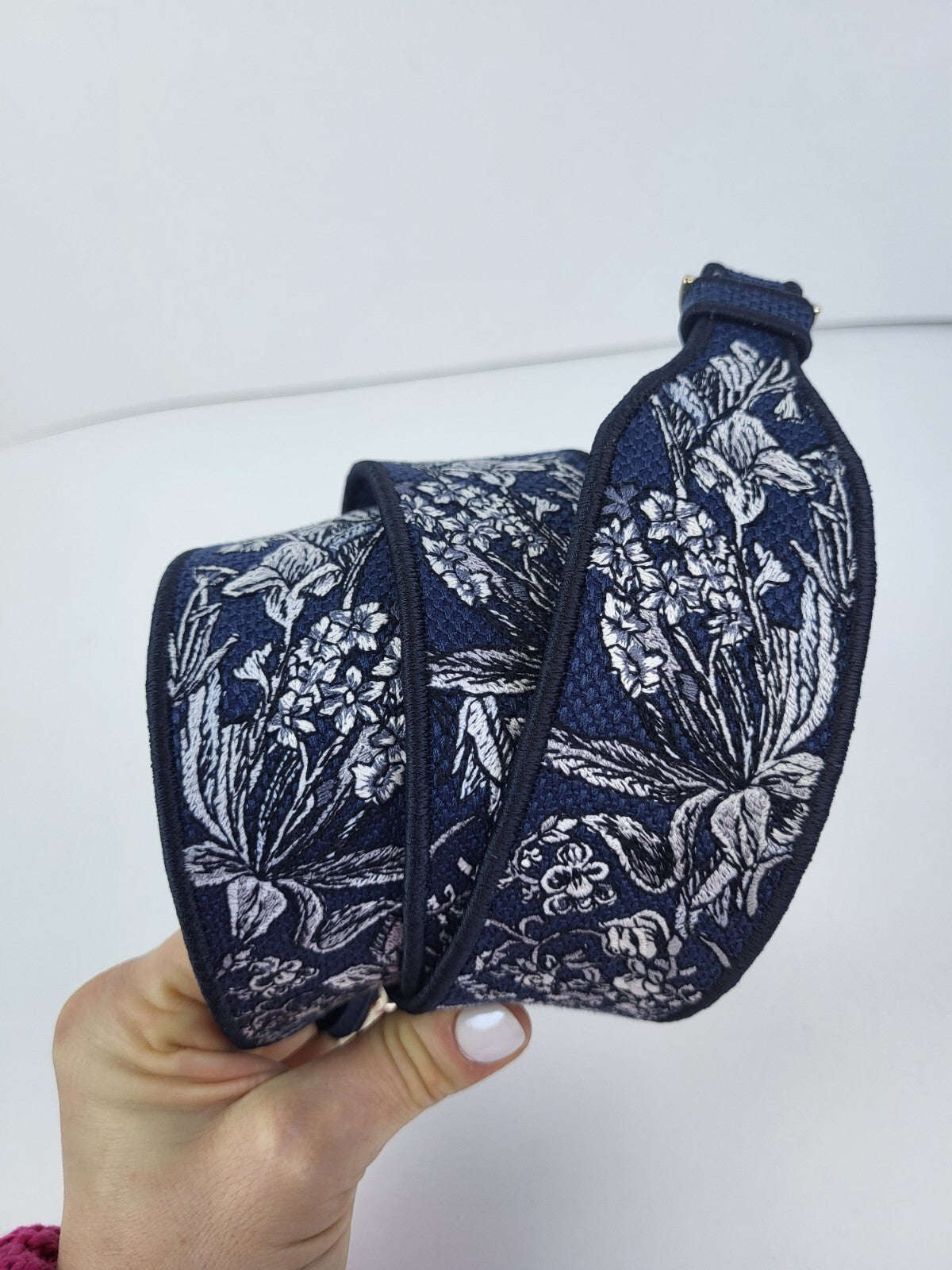 Christian Dior Canvas Oblique Bag Strap