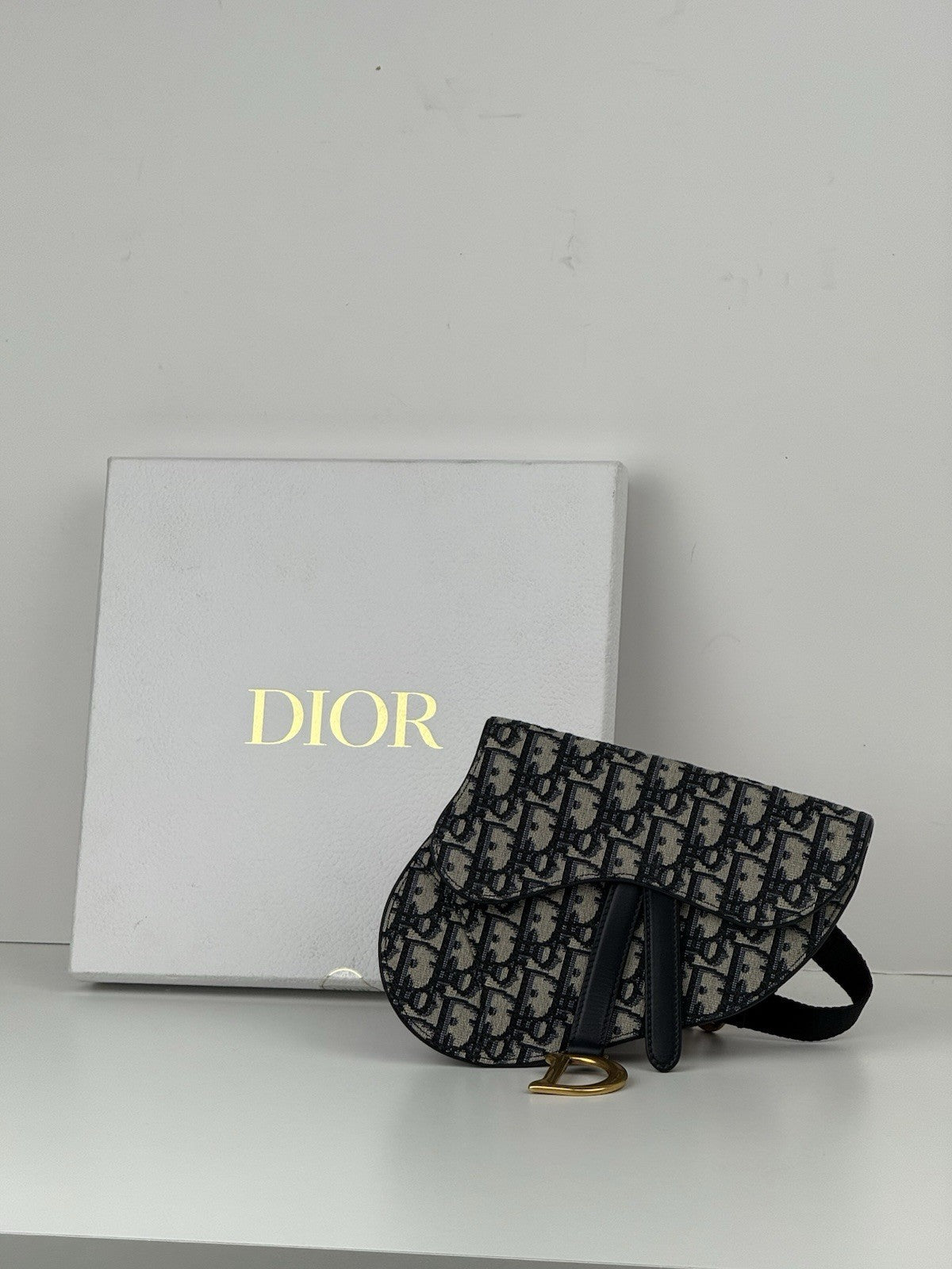 Dior Oblique Saddle Pouch Belt Bag
