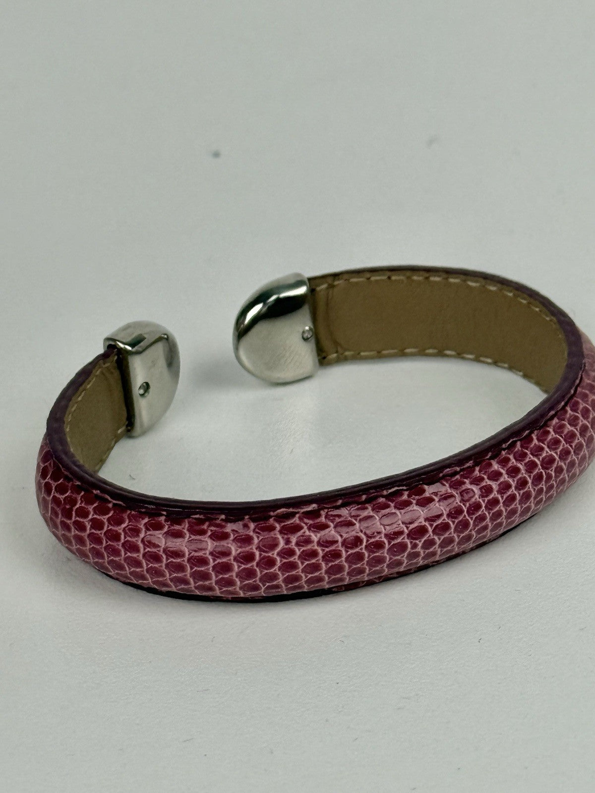 Jean Rousseau NEPTUNE BRACELET INDIAN PINK SHINY Snake