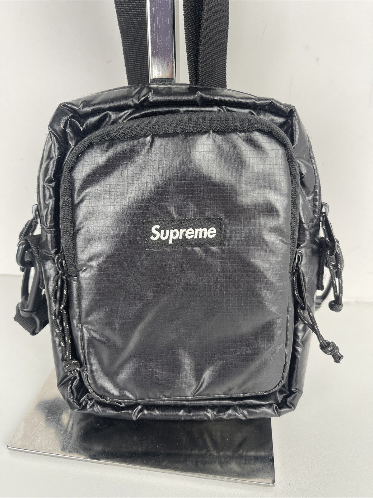 Supreme Nylon Shoulder Bag Black
