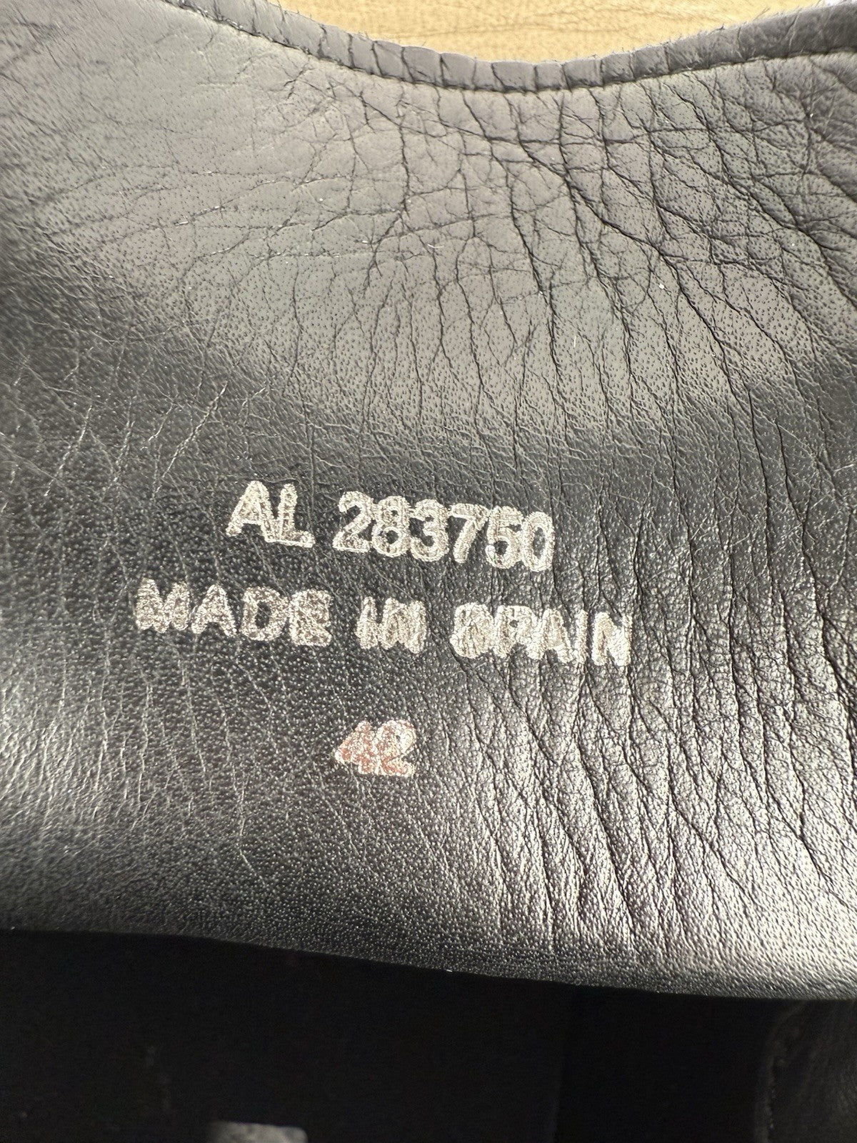 Yves Saint Laurent Men Leather Shoes Size 42