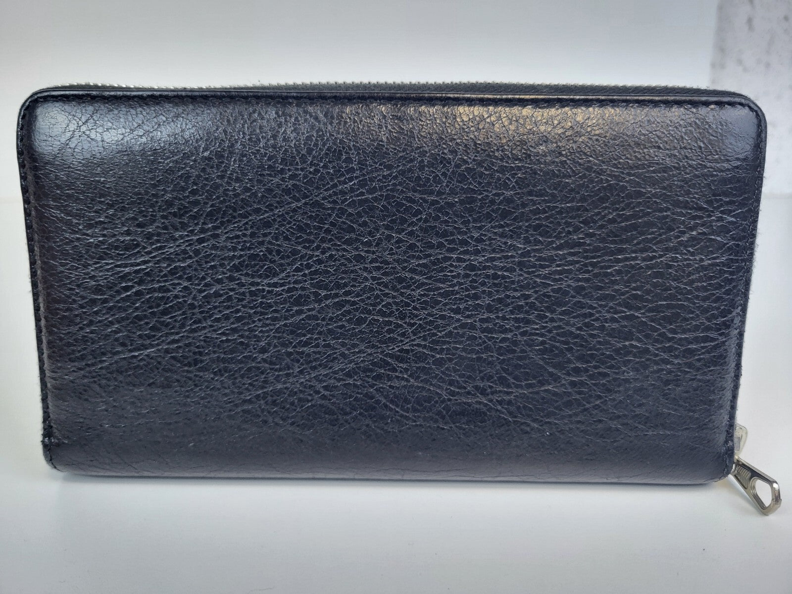 BALENCIAGA Long Wallet Black Leather