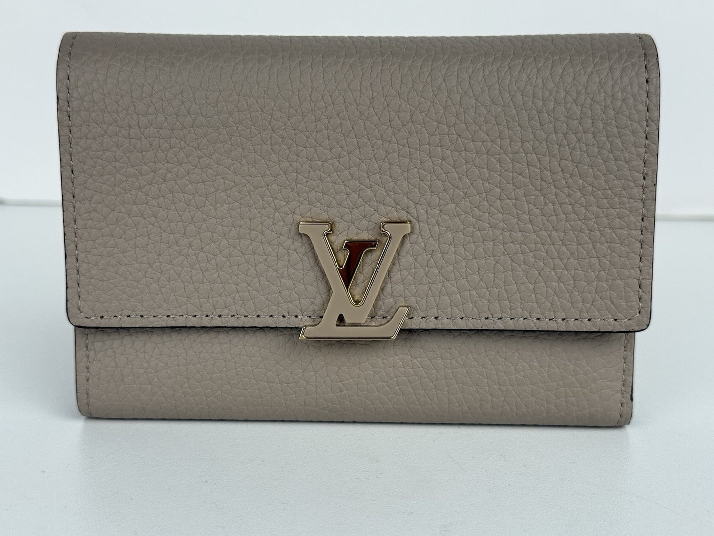 LOUIS VUITTON Portefeuille-Capsine Compact Trifold wallet