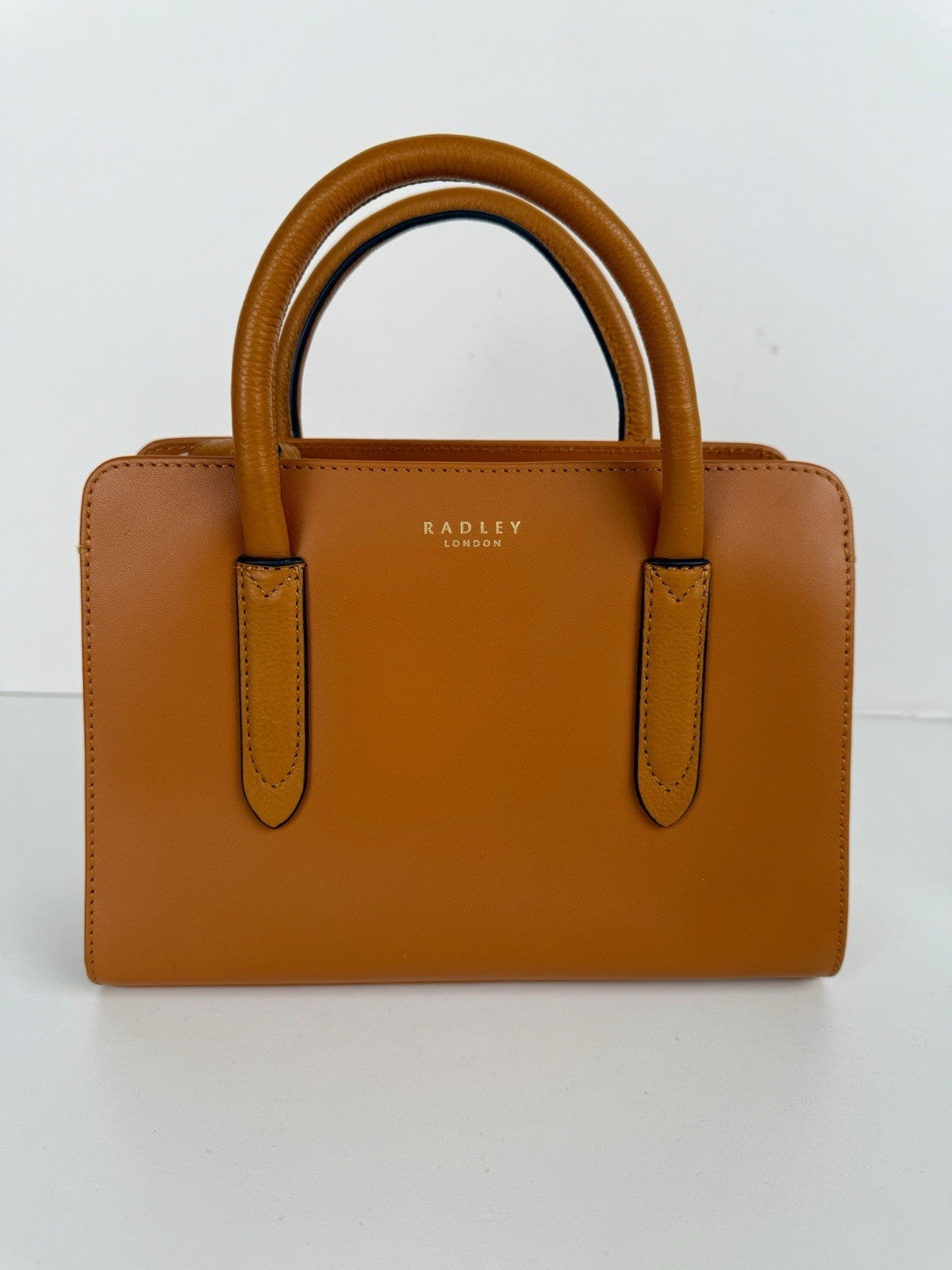 Radley London Liverpool Street Satchel Zip-Top Multiway Bag Orange