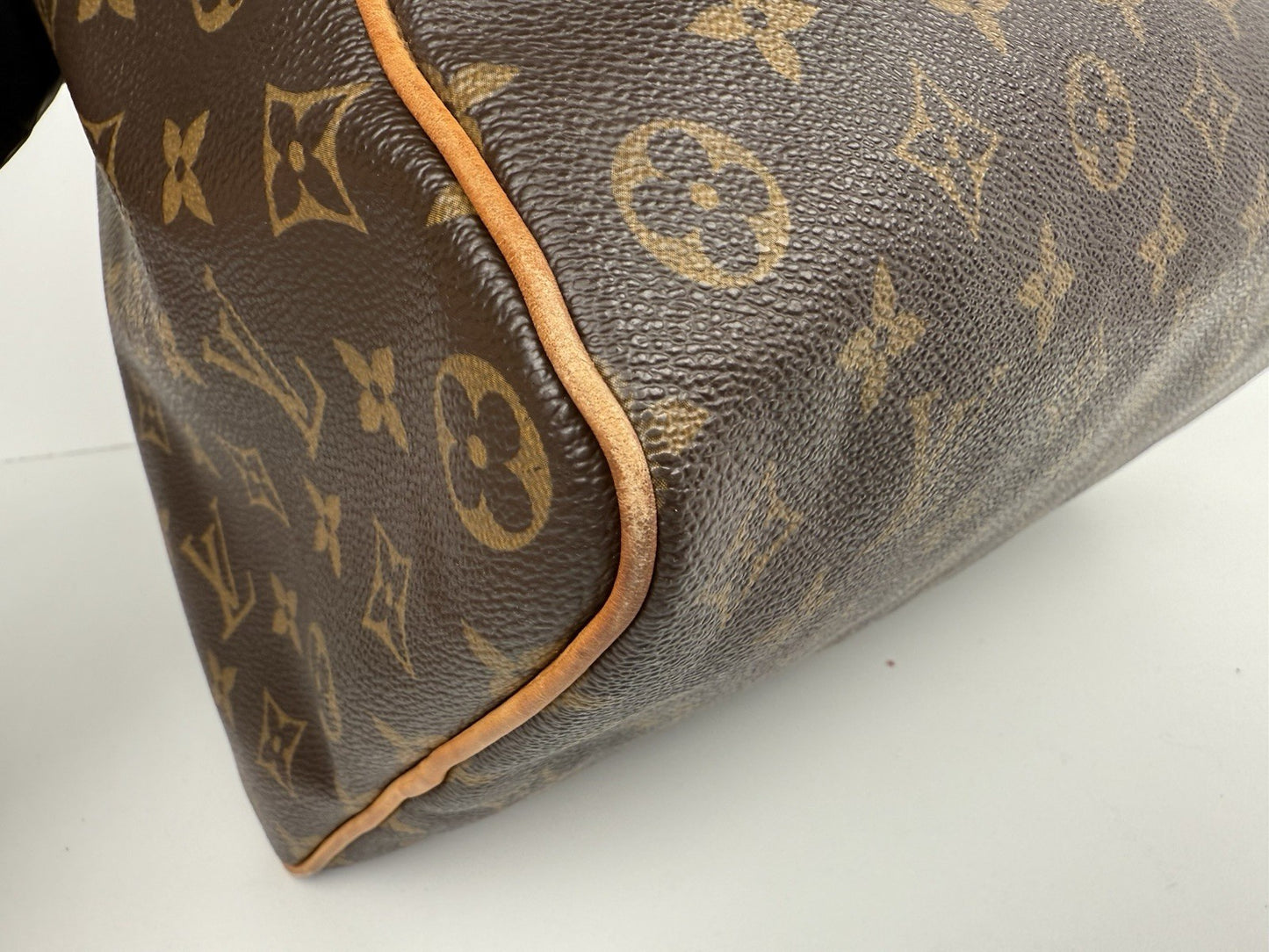 Louis Vuitton Speedy Duffle 35 Brown Canvas Monogram Bag