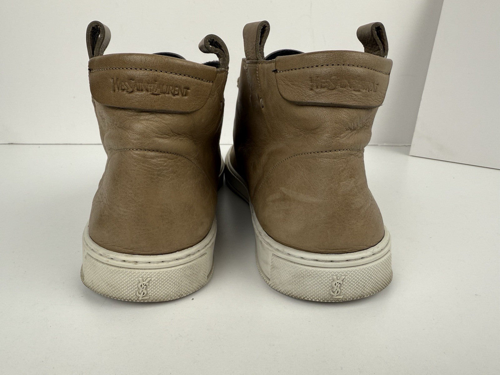 Yves Saint Laurent Men Leather Shoes Size 42