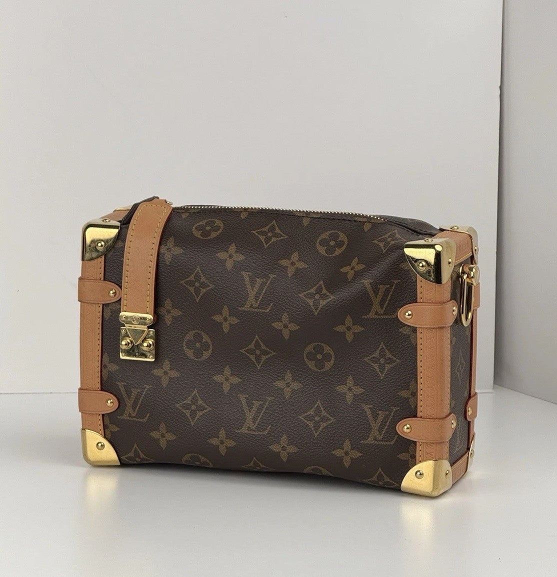 LOUIS VUITTON Monogram Side Trunk Bag