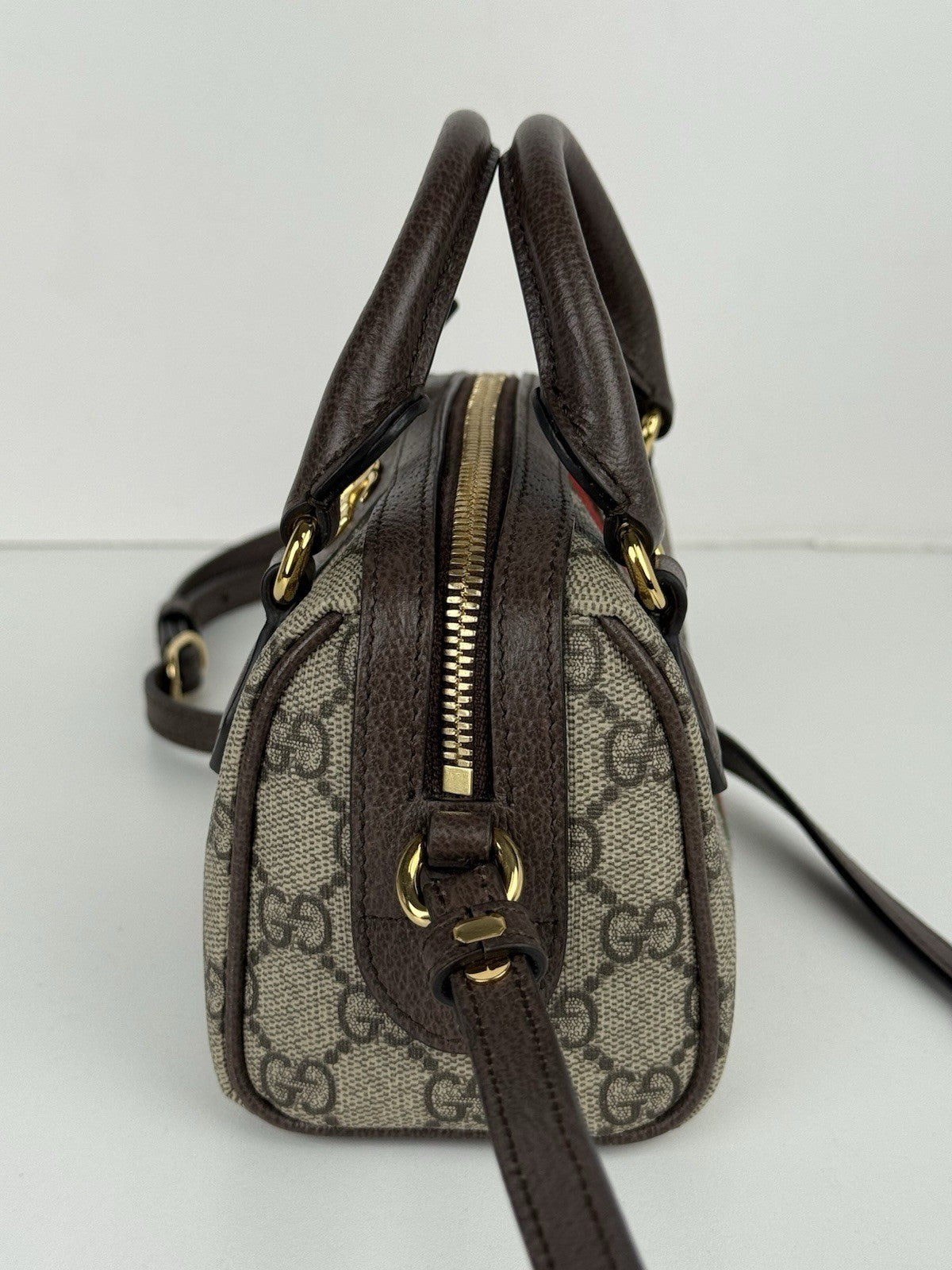 Gucci Ophidia Top Handle Mini Women's Shoulder Bag