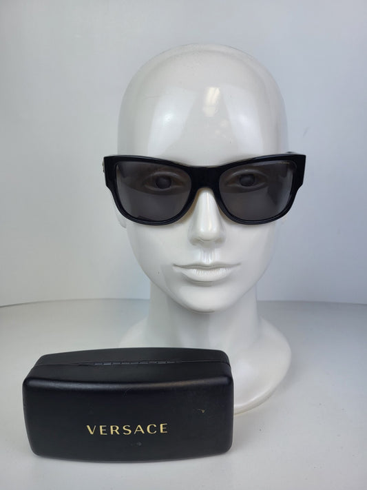 Versace Sunglasses 4275 Black 58/18 Gold Medusa