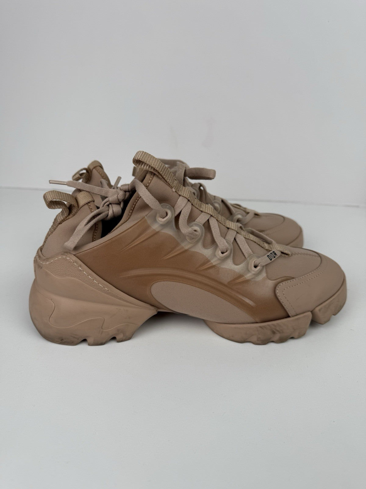 Dior Neoprene Chunky Sneakers Size 38 For Women