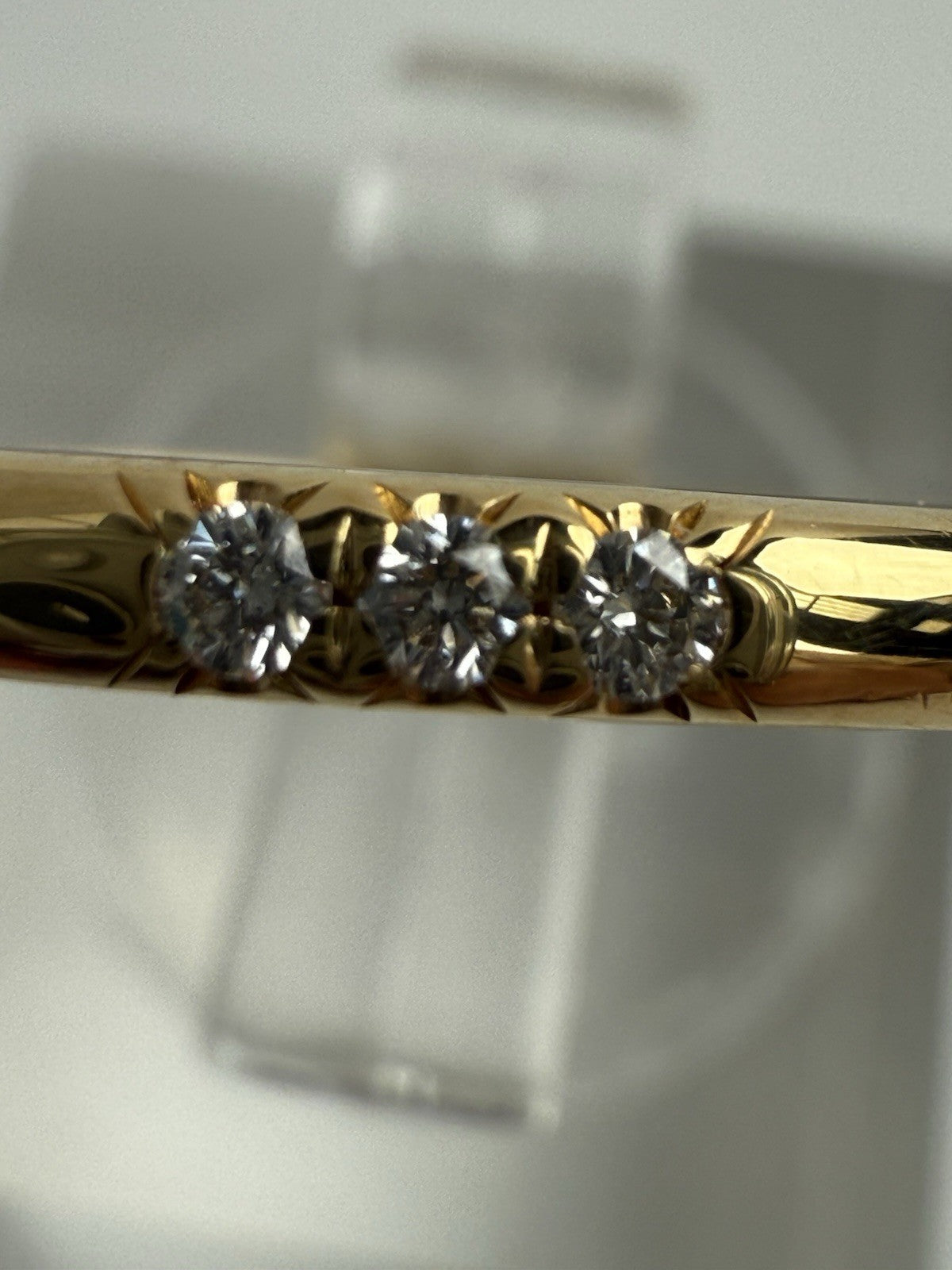 Tiffany & Co. Forever Diamond Ring 18K Gold Size 5.25