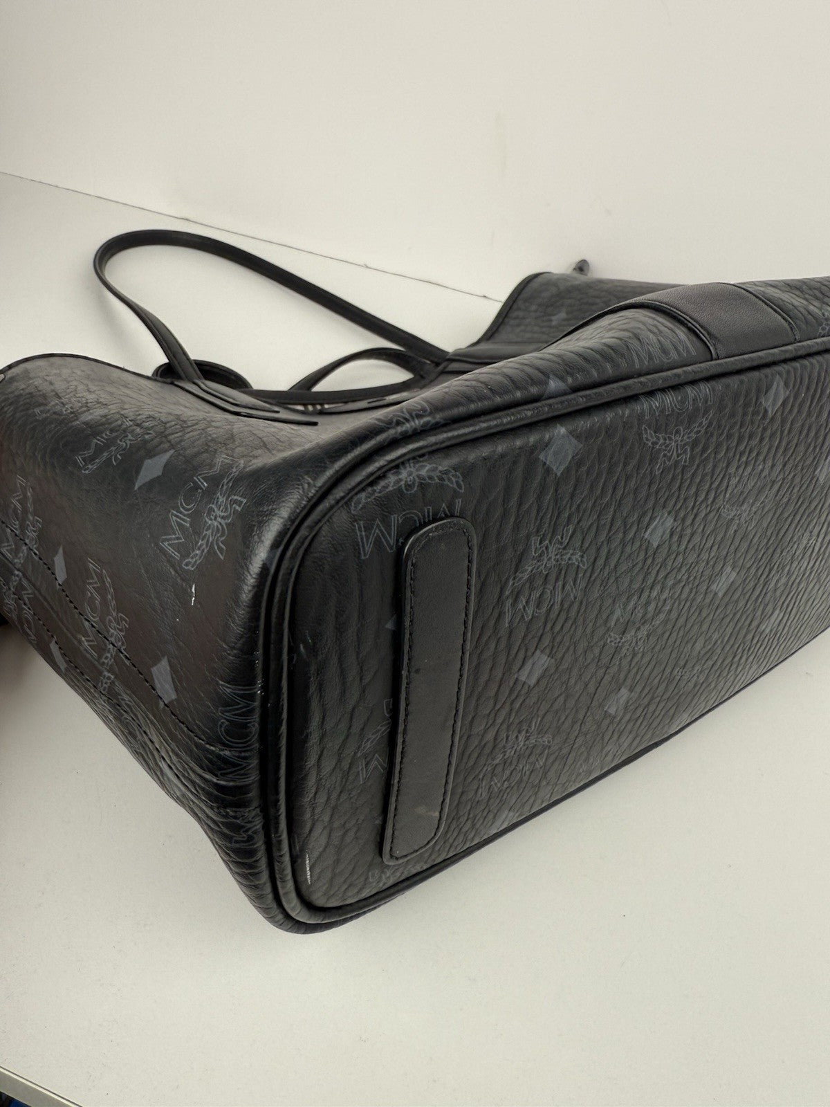 MCM Bag Visetos Small Liz Reversible Shopper Tote Bag