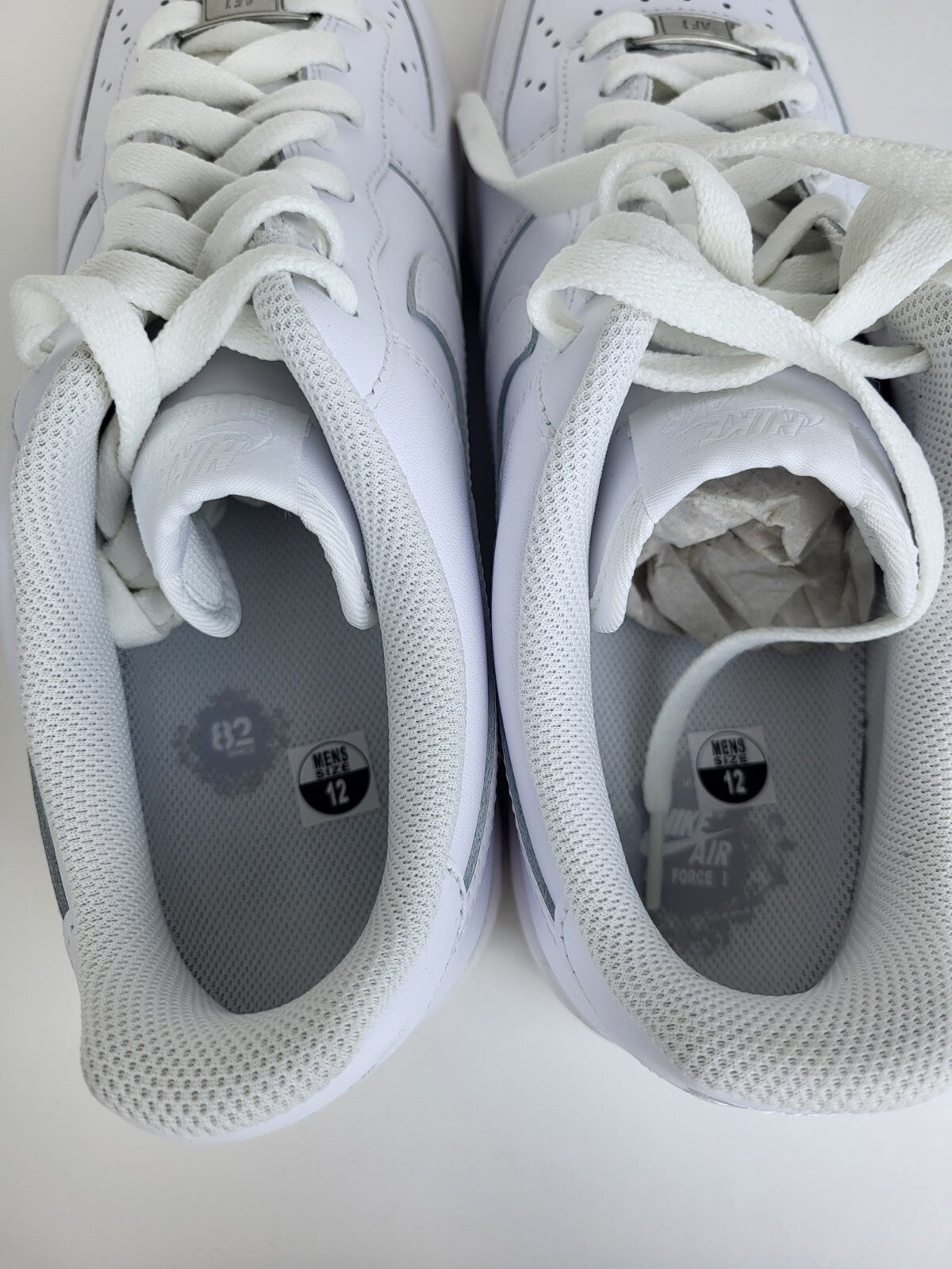 Nike Air Force 1 '07 - Triple White Mens Size 12