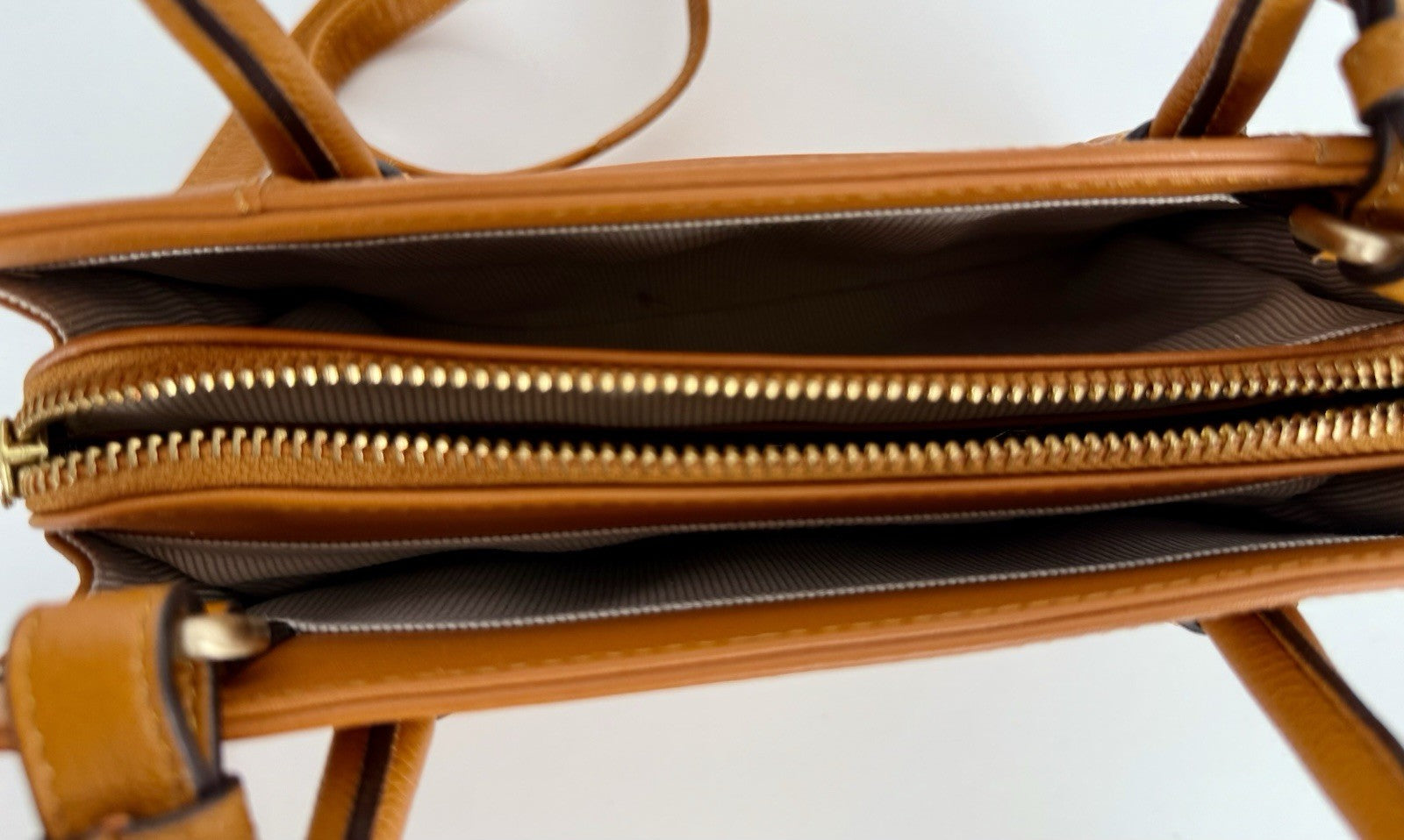 Radley London Liverpool Street Satchel Zip-Top Multiway Bag Orange