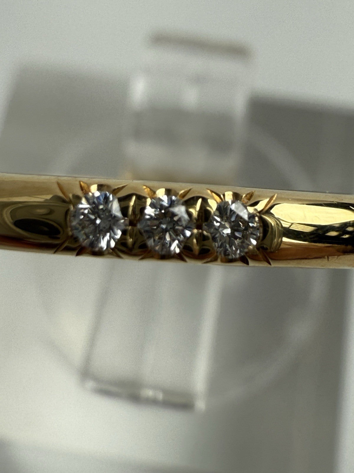 Tiffany & Co. Forever Diamond Ring 18K Gold Size 5.25