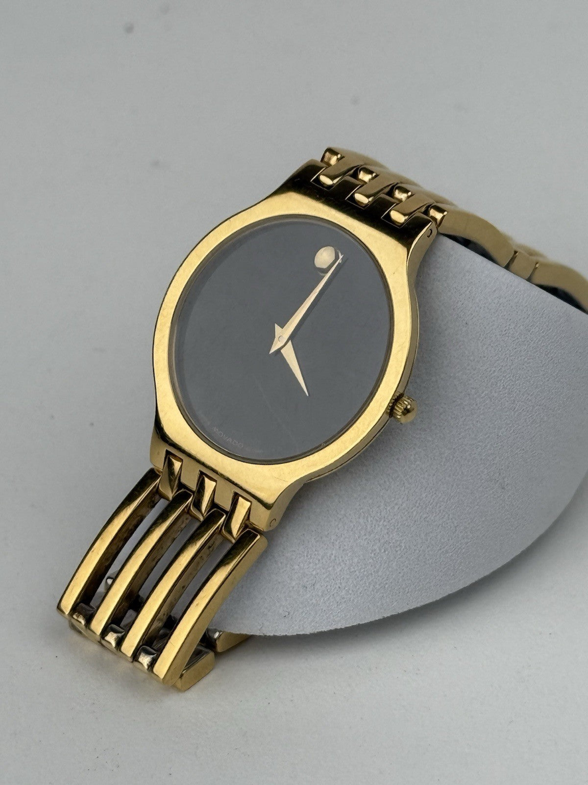 Movado Esperanza 84 19 861 4P Gold Tone 32mm Stainless Steel Quartz Womens Watch