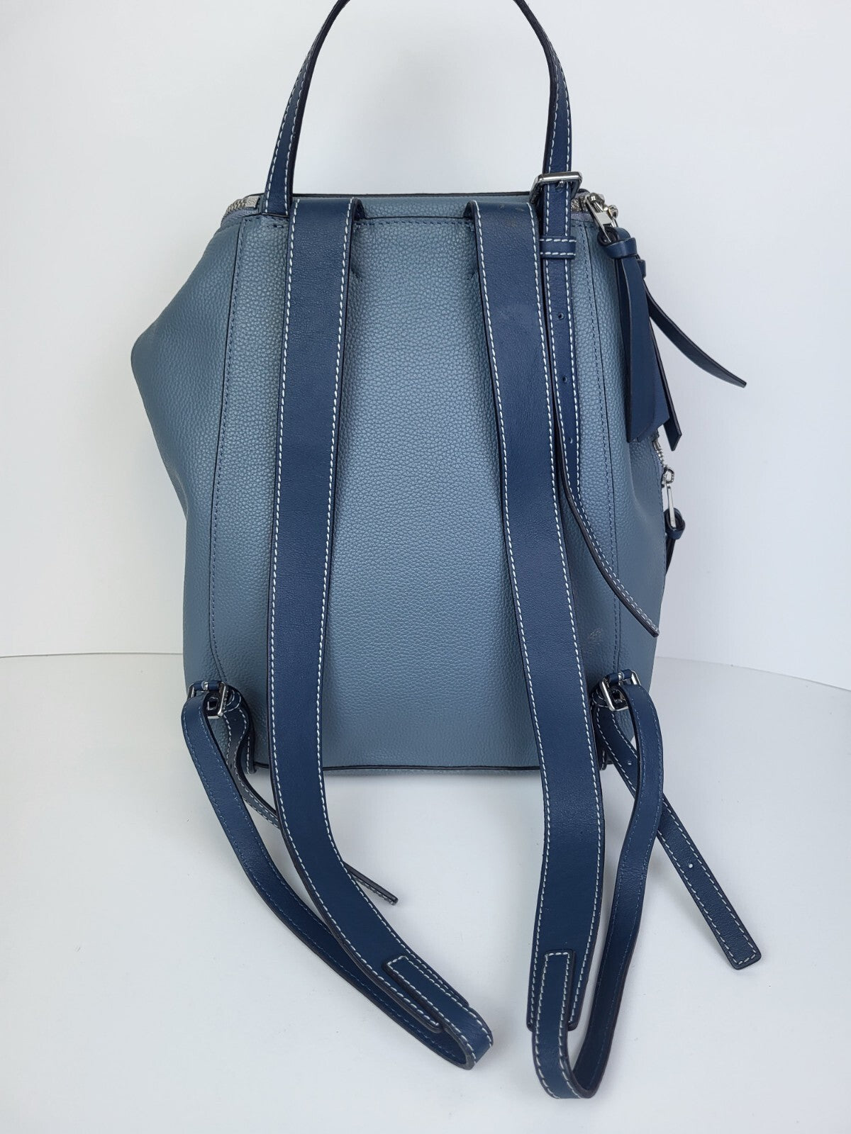 Loewe Backpack Disney Flying DUMBO Stone Blue Leather GOYA Limited Edition