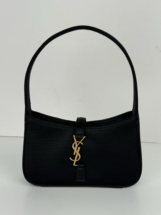 Saint Laurent Le 5 A 7 Mini YSL Shoulder Bag in Satin