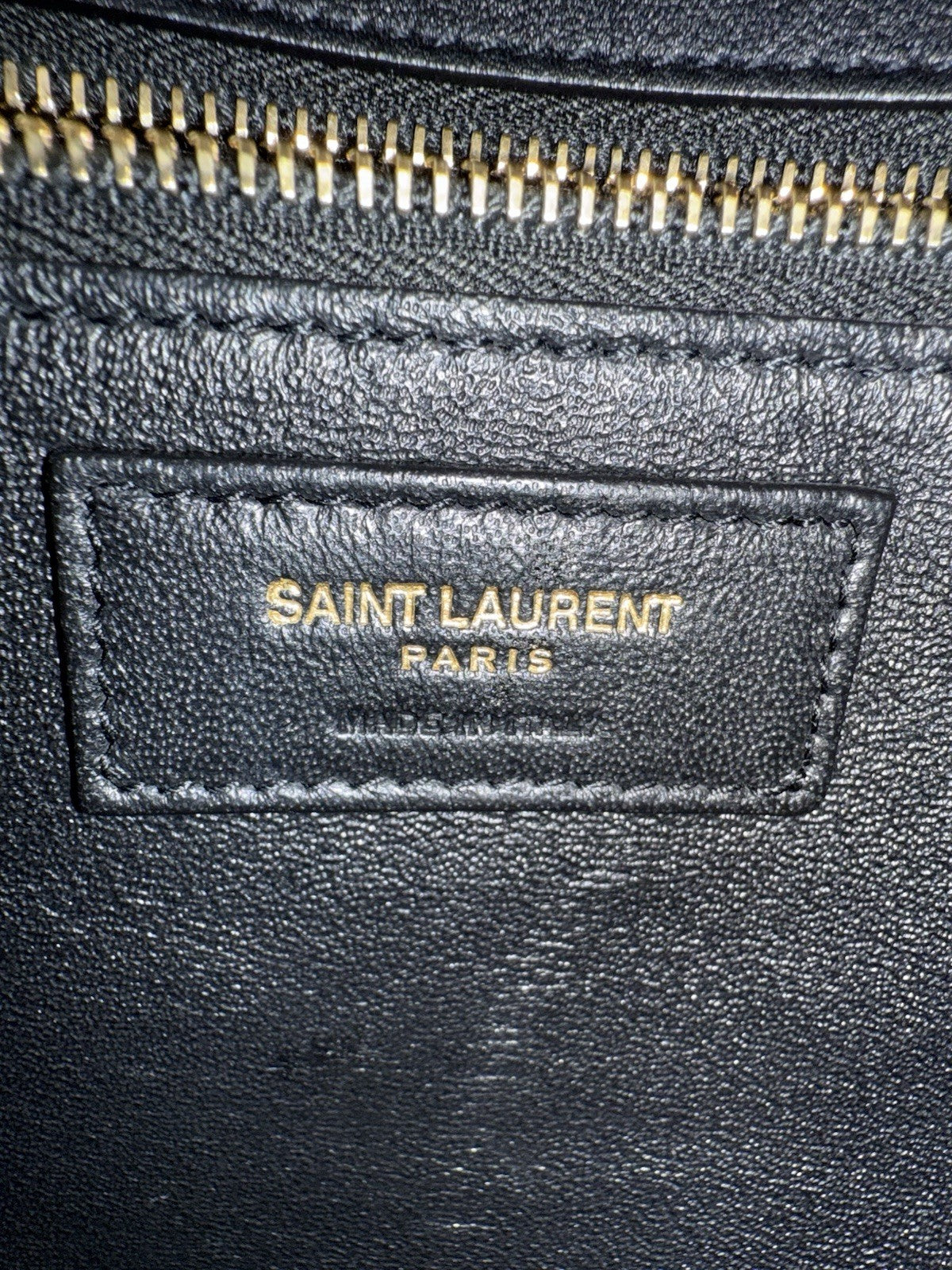 Saint Laurent Sac de Jour Large Leather Women's Bag in Black